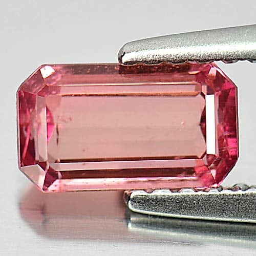 Natural Pink Tourmaline 0.81 Ct. Octagon Shape 7.3 x 4.2 Mm Gemstone From Nigeria: Product ID: 807248345 Product Name: Natural Tourmaline Weight: 0.81 CT. Size: 7.3 x 4.2 x 2.8 MM. Shape: Octagon Color: Pink Clarity:VSI Luster: Good Gems Origin: Nigeria Treatment: Unheated Crystal S