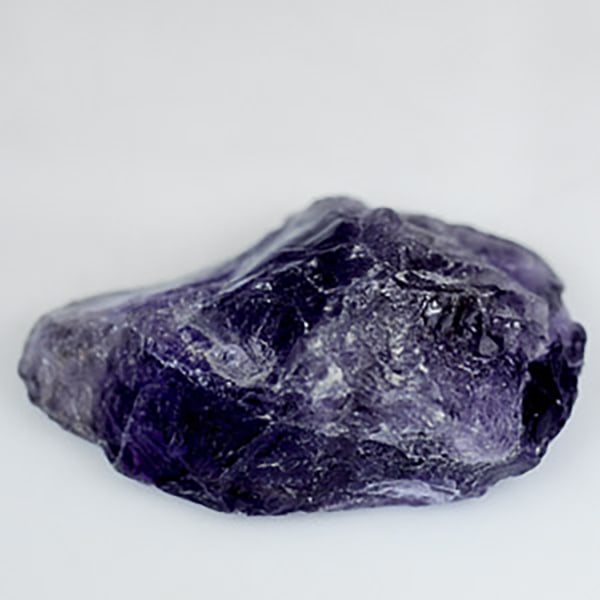 Natural Violet Amethyst 86.51 Ct. Rough Size 42 x 26 Mm Unheated Gemstone From Brazil (1 of 3)