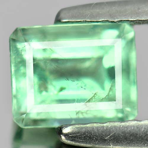 Natural Green Emerald 0.66 Ct Octagon Shape 5.7 x 4.7 Mm Gemstone From Columbia (1 of 3)