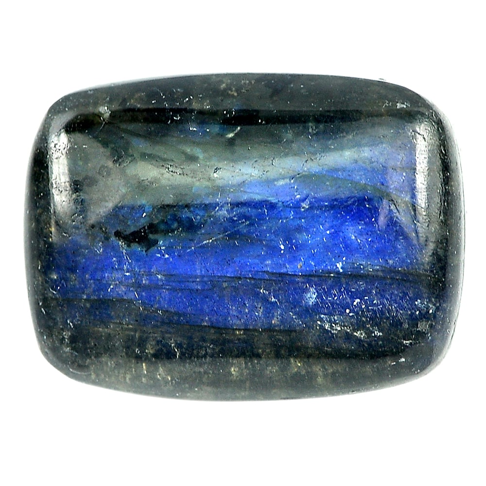 Natural Multi Color Blue Labradorite Doublet 9.07 Ct. Baguette Cabochon Shape 15.9 x 11.8 Mm.: Product ID: 804301158 Product Name: Natural Labradorite Weight: 9.07 CT. Size: 15.9 x 11.8 x 4.9 MM. Shape: Baguette Cabochon Color: Multi-Color Clarity:Opaque Luster: Iridescent Gems Origin: Canada T