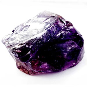 Natural Violet Amethyst 148.10 Ct. Rough Shape 30 x 25 Mm. Gemstone From Brazil (1 of 3)