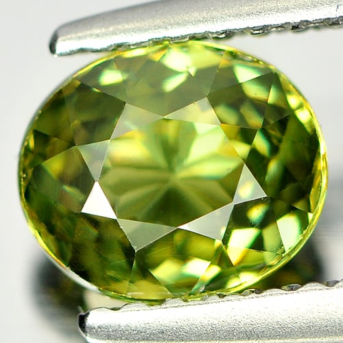 Natural Green Demantoid Garnet 1.25 Ct. Oval Shape 6.8 x 5.7 Mm. Unheated Gemstone From Madagascar: Product ID: 802935098 Product Name: Natural Demantoid Weight: 1.25 CT. Size: 6.8 x 5.7 x 3.7 MM. Shape: Oval Color: Green Clarity:VSI Luster: Very Good Gems Origin: Madagascar Treatment: Unheated Crys