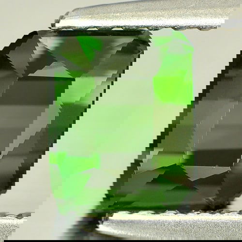 Natural Green Tourmaline 1.28 Ct. Octagon Shape 6.4 x 5 Mm. Gemstone From Nigeria (1 of 3)