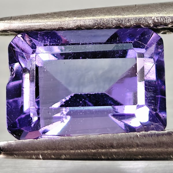 Natural Violet Blue Iolite 1.01 Ct. Octagon Shape 7.1 x 5 Mm Gemstone from Madagascar: Product ID: 103800888 Product Name: Natural Iolite Weight: 1.01 CT. Size: 7.1 x 5 x 4.3 MM. Shape: Octagon Color: Violet Blue Clarity:SI Luster: Good Gems Origin: Madagascar Treatment: Unheated Crysta