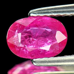 Natural Purplish Pink Ruby 0.96 Ct. Oval Shape 7.6 x 5.3 Mm. Unheated Gemstone From Tanzania: Product ID: 805926973 Product Name: Natural Ruby Weight: 0.96 CT. Size: 7.6 x 5.3 x 2.6 MM. Shape: Oval Color: Purplish Pink Clarity:VSI Luster: Good Gems Origin: Tanzania Treatment: Unheated Crystal