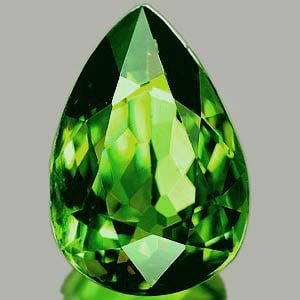 Certified Natural Green Demantoid Garnet 2.12 Ct. VVS Pear Shape 10.00 x 6.83 Mm Gemstone From (1 of 4)