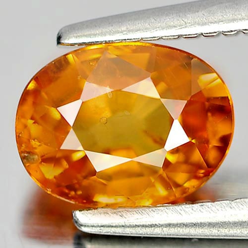 Natural Yellow Sapphire 1.07 Ct. Oval Shape 6.7 x 5.1 mm. Gemstone From Thailand: Product ID: 806143993 Product Name: Natural Yellow Sapphire Weight: 1.07 CT. Size: 6.7 x 5.1 x 3.4 MM. Shape: Oval Color: Yellow Clarity:SI1 Luster: Very Good Gems Origin: Bangkaja,Thailand Treatment: