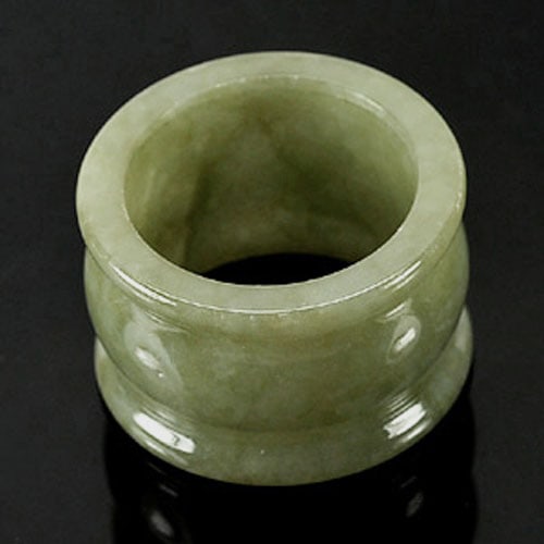 Natural Green Jade 55.23 Ct. Ring Size 9.5 Unheated Gemstone From Thailand: Product ID: 819808816 Product Name: Natural Jade Weight: 55.23 CT. Size: 26 x 26 x 17 MM. Shape: See As On Picture Color: Green Clarity:Opaque Luster: Good Gems Origin: Thailand Treatment: Unheated Cr