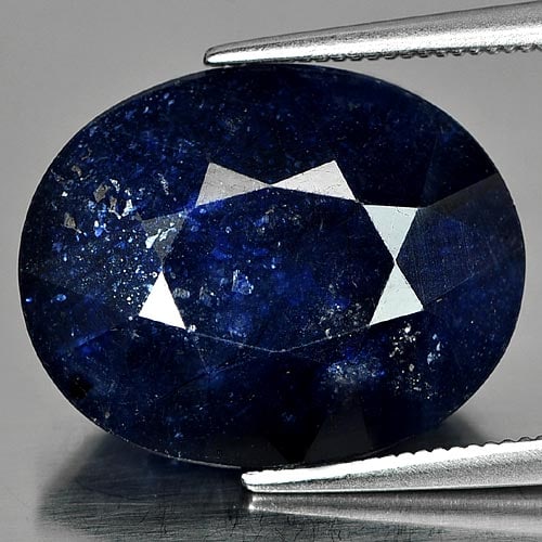 Natural Blue Sapphire 17.05 Ct. Oval Shape 17.8 x 14.3 Mm Gemstone From Madagascar: Product ID: 806010396 Product Name: Natural Blue Sapphire Weight: 17.05 CT. Size: 17.8 x 14.3 x 7.4 MM. Shape: Oval Color: Blue Clarity:Semi - Transparent Luster: Good Gems Origin: Madagascar Treatmen