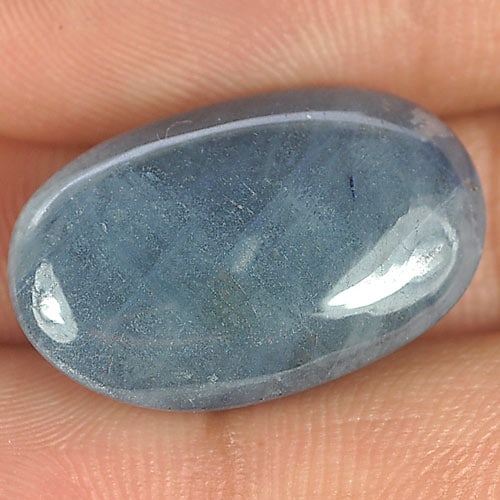 Natural Blue Sapphire 30.20 Ct. Oval Cabochon 22 x 13 Mm. Gemstone From Madagascar: Product ID: 806090033 Product Name: Natural Blue Sapphire Weight: 30.20 CT. Size: 22 x 13 x 9.3 MM. Shape: Oval Cabochon Color: Blue Clarity:Opaque Luster: Good Gems Origin: Madagascar Treatment: Heat