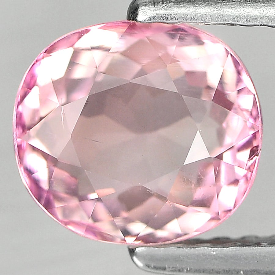 Natural Pink Tourmaline 1.50 Ct. Oval Shape 7.4 x 6.6 Mm. Unheated Gemstone From Nigeria: Product ID: 807249820 Product Name: Natural Tourmaline Weight: 1.50 CT. Size: 7.4 x 6.6 x 4.3 MM. Shape: Oval Color: Pink Clarity:VSI Luster: Good Gems Origin: Nigeria Treatment: Unheated Crystal Stru