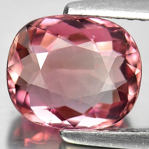 Natural Purplish Pink Tourmaline 2.14 Ct. Oval Shape 8.7 x 7.4 Mm. Unheated Gemstone From Nigeria (1 of 3)