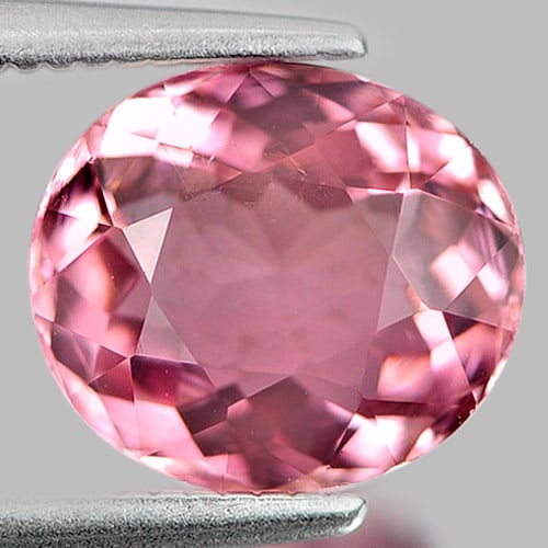 Natural Pink Tourmaline 2.07 Ct. Oval Shape 8.6 x 7.6 Mm. Gemstone From Nigeria: Product ID: 807246128 Product Name: Natural Tourmaline Weight: 2.07 CT. Size: 8.6 x 7.6 x 4.6 MM. Shape: Oval Color: Pink Clarity:VSI Luster: Very Good Gems Origin: Nigeria Treatment: Unheated Crystal
