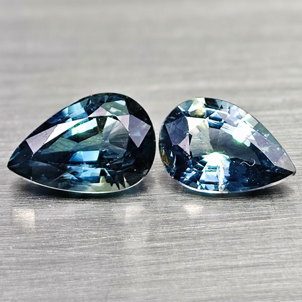 Natural Fancy Color Songea Sapphire 1.03 Ct. 2 Pcs Pear Shape 6.2 x 4.2 Mm Gemstones From Tanzania: Product ID: 806162137 Product Name: Natural Fancy Color Sapphire Weight: 1.03 CT. Size: 6.2 x 4.2 x 2.9 MM. Shape: Pear Shape Color: Fancy Color Clarity:VSI Luster: Good Gems Origin: Tanzania Treatmen