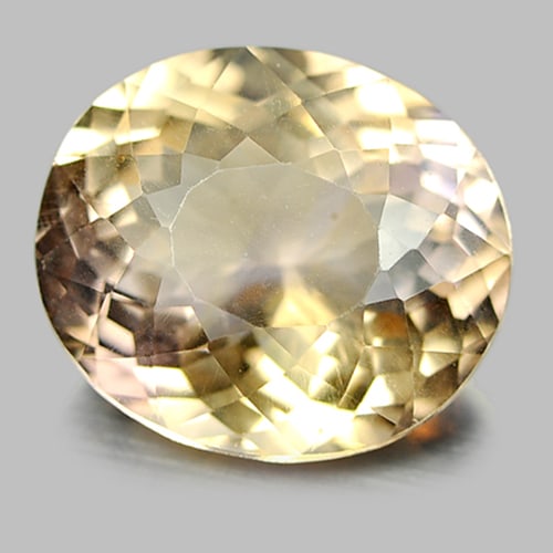 Natural Bi Color Ametrine 5.52 Ct. Oval Shape 12.9 x 11.1 Mm. Unheated Gemstone From Bolivia: Product ID: 800407049 Product Name: Natural Ametrine Weight: 5.52 CT. Size: 12.9 x 11.1 x 7 MM. Shape: Oval Color: Bi-Color Clarity:VSI Luster: Good Gems Origin: Bolivia Treatment: Unheated Crystal St