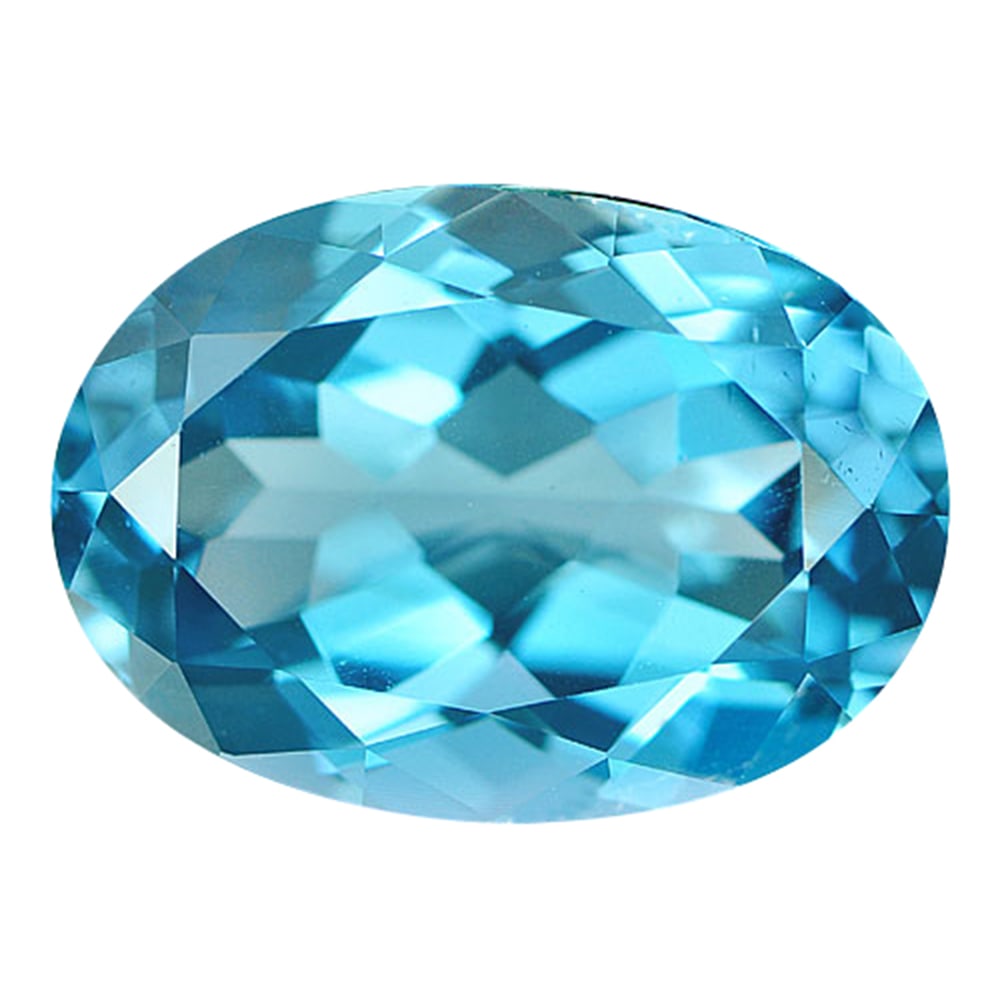 Natural London Blue Topaz 7.48 Ct. VVS Oval Shape 14 x 10 Mm. Gemstone From Brazil: Product ID: 807165555 Product Name: Natural Blue Topaz Weight: 7.48 CT. Size: 14 x 10 x 6.7 MM. Shape: Oval Color: Blue Clarity:VVS Luster: Very Good Gems Origin: Brazil Treatment: Treated Crystal Str