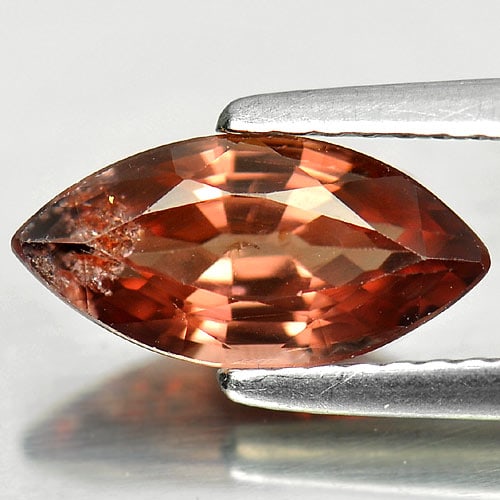Natural Imperial Pink Zircon 2.08 Ct. Marquise Shape 11.2 x 5.5 Mm Gemstone From Cambodia: Product ID: 807726415 Product Name: Natural Zircon Weight: 2.08 CT. Size: 11.2 x 5.5 x 3.8 MM. Shape: Marquise Color: Imperial Pink Clarity:SI Luster: Good Gems Origin: Cambodia Treatment: Heated Crys