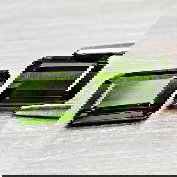 Natural Green Tourmaline 1.84 Ct 2 Pcs Octagon Shape Unheated Gemstone From Nigeria (1 of 3)