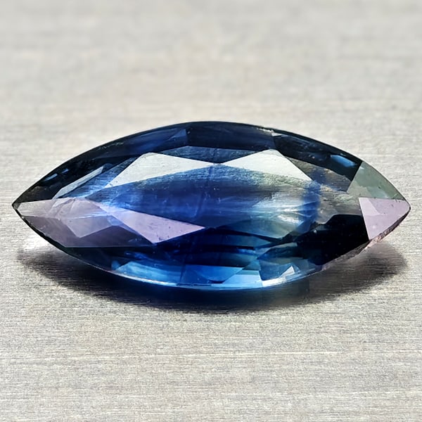 Natural Blue Sapphire 0.59 Ct. Marquise Shape 9.1 x 4.1 Mm Gemstone From Thailand: Product ID: 806012124 Product Name: Natural Blue Sapphire Weight: 0.59 CT. Size: 9.1 x 4.1 x 1.8 MM. Shape: Marquise Shape Color: Blue Clarity:VSI Luster: Good Gems Origin: Thailand Treatment: Heated 