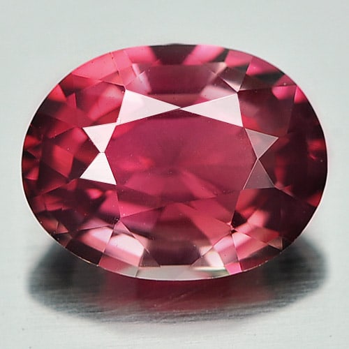 Natural Pink Tourmaline 1.25 Ct. VVS Oval Shape 8 x 6 Mm. Unheated Gemstone From Nigeria (1 of 3)