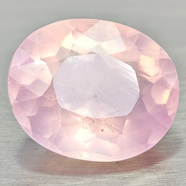 Natural Rose Pink Quartz 3.15 Ct.Oval Shape 10.6 x 8.8 Mm Gemstone From Brazil: Product ID: 805529945 Product Name: Natural Quartz Weight: 3.15 CT. Size: 10.6 x 8.8 x 6.1 MM. Shape: Oval Color: Rose Pink Clarity:VSI Luster: Good Gems Origin: Brazil Treatment: Unheated Crystal Str
