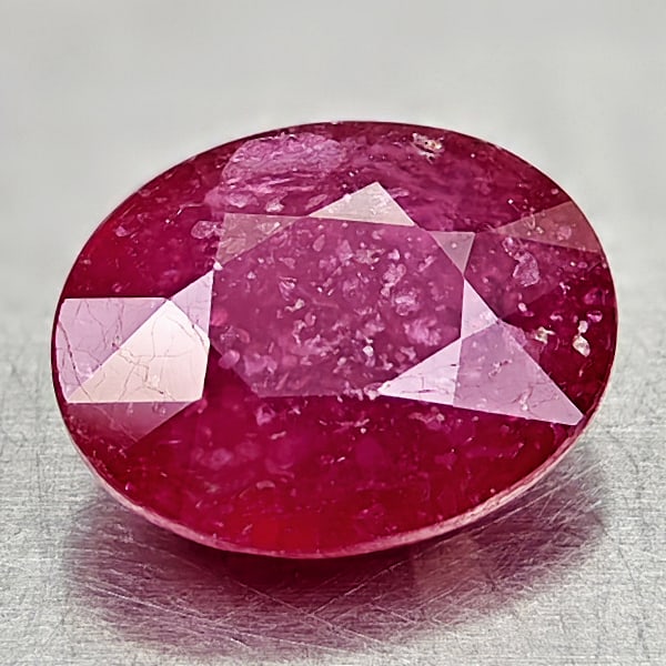 Natural Red Ruby 2.58 Ct. Oval Shape 8.9 x 7 Mm Gemstone From Madagascar: Product ID: 805935097 Product Name: Natural Ruby Weight: 2.58 CT. Size: 8.9 x 7 x 4.3 MM. Shape: Oval Color: Red Clarity:SI Luster: Good Gems Origin: Madagascar Treatment: Heated (Lead-glass filling)