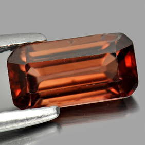 Natural Imperial Zircon 2.49 Ct. Octagon Shape 9.7 x 5.1 Mm. Unheated Gemstone From Tanzania (1 of 3)