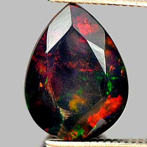 Natural Multi Color Opal 2.22 Ct. Pear Shape 11.7 x 8.8 Mm. Unheated Gemstone (1 of 3)