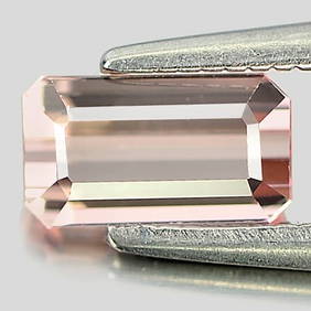 Natural Pink Tourmaline 0.72 Ct.Octagon Shape 6.9 x 3.9 Mm Gemstone From Nigeria (1 of 3)
