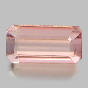 Natural Pink Tourmaline 0.80Ct. Octagon Shape 6.7 x 3.4 Mm Gemstone From Nigeria (1 of 3)