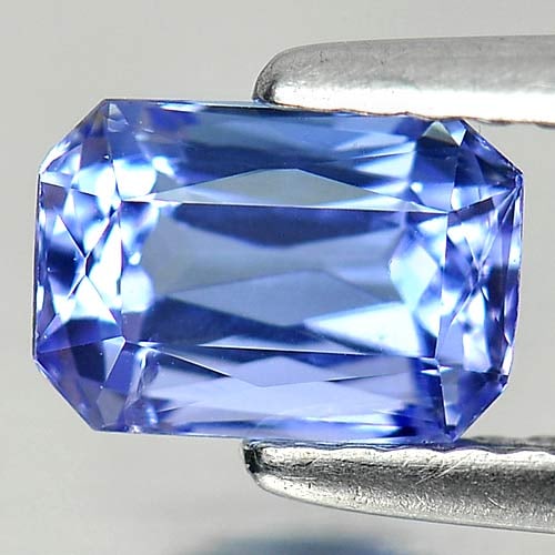 Natural Violetish Blue Tanzanite 1.20 Ct. Octagon Shape 7 x 4.9 Mm Gemstone From Tanzania: Product ID: 807006368 Product Name: Natural Tanzanite Weight: 1.20 CT. Size: 7 x 4.9 x 4 MM. Shape: Octagon Color: Blue Clarity:SI Luster: Good Gems Origin: Tanzania Treatment: Heated Crystal Structur