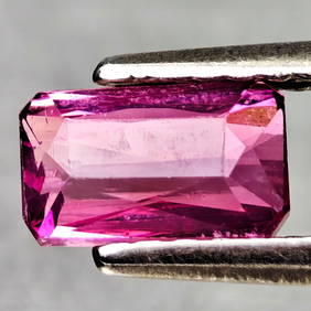 Natural Pink Tourmaline 0.87 Ct. Octagon Shape 6.5 x 4 Mm Unheated Gemstone From Nigeria (1 of 3)