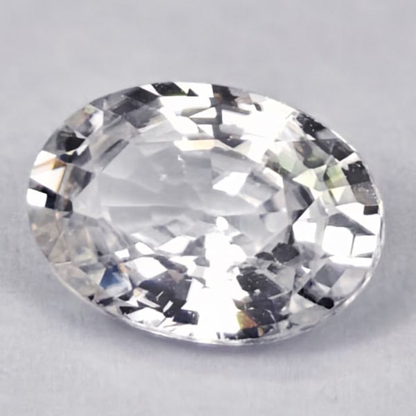 Natural White Zircon 1.19 Ct. Oval Shape 7.1 x 5.1 Mm. Gemstone From Cambodia: Product ID: 807742845 Product Name: Natural Zircon Weight: 1.19 CT. Size: 7.1 x 5.1 x 3.3 MM. Shape: Oval Color: White Clarity:VSI Luster: Good Gems Origin: Cambodia Treatment: Heated Crystal Structur