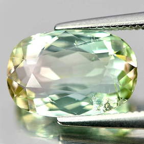 Natural Multi Color Tourmaline 3.39 Ct. Oval Shape 11.4 x 7.6 Mm Gemstone From Nigeria (1 of 3)