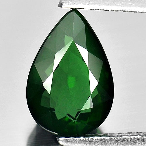Natural Unheated Green Tourmaline 3.51 Ct. VVS Pear Shape 11.6 x 8 Mm. Gemstone From Nigeria (1 of 3)