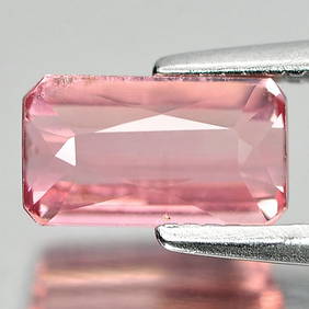 Natural Pink Touramline 1.15 Ct. Octagon Shape 7.7 x 4.4 Mm Gemstone From Nigeria (1 of 3)