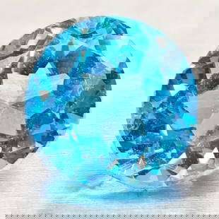 Natural Swiss Blue Topaz 1.49 Ct. Round Shape 6.3 Mm Gemstone From Brazil: Product ID: 807168100 Product Name: Natural Blue Topaz Weight: 1.49 CT. Size: 6.3 x 6.3 x 4.8 MM. Shape: Round Shape Color: Swiss Blue Clarity:VSI Luster: Good Gems Origin: Brazil Treatment: Treated