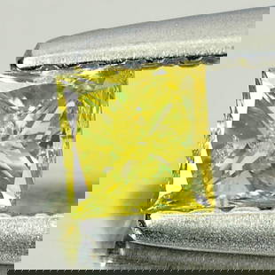 Natural Yellow Loose Diamond 0.20 Ct. Square Princess 3.2 Mm From Belgium: Product ID: 802103889 Product Name: Natural Enhanced Diamond Weight: 0.20 CT. Size: 3.2 x 3.2 x 2.6 MM. Shape: Square Princess Cut Color: Yellow Clarity:SI1 Luster: Scintillating Gems Origin: