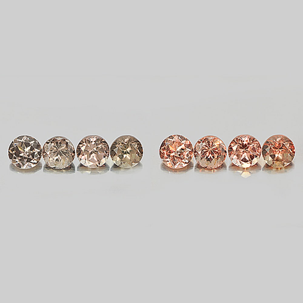 Natural Color Change Garnet 1.69 Ct. 4 Pcs Round Shape 4 Mm Gemstone From Nigeria: Product ID: 802926966 Product Name: Natural Color Change Garnet Weight: 1.69 CT. Size: 4 x 4 x 3 MM. Shape: Round Color: Champagne Clarity:VSI Luster: Good Gems Origin: Nigeria Treatment: Unheated Cry