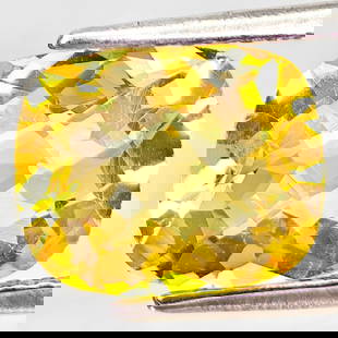 Natural Yellow Citrine 2.60 Ct. Cushion Checkerboard Cut 9.1 x 8.2 Mm. Gemstone From Brazil: Product ID: 801815225 Product Name: Natural Citrine Weight: 2.60 CT. Size: 9.1 x 8.2 x 5.3 MM. Shape: Cushion Checkerboard Cut Color: Yellow Clarity:VVS - VSI Luster: Good Gems Origin: Brazil