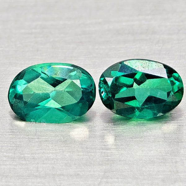 Natural Bluish Green Topaz 1.15 Ct. 2 Pcs Oval Shape 6.1 x 4.2 Mm Gemstones From Brazil: Product ID: 807168080 Product Name: Natural Topaz Weight: 1.15 CT. Size: 6.1 x 4.2 x 2.9 MM. Shape: Oval Color: Bluish Green Clarity:VSI Luster: Good Gems Origin: Brazil Treatment: Treated Crystal Str