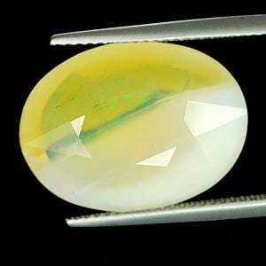 Natural Multi Color Opal 9.92 Ct. Oval Shape 19 x 14.3 Mm Gemstone From Ethiopia (1 of 3)