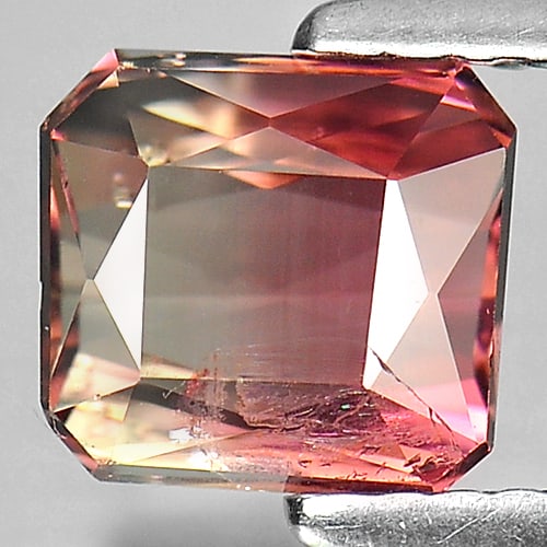 Bi Color Tourmaline 1.94 Ct. Octagon Shape 7 x 6.5 Mm. Natural Gemstone Unheated From Nigeria: Product ID: 807216333 Product Name: Natural Tourmaline Weight: 1.94 CT. Size: 7 x 6.5 x 4.9 MM. Shape: Octagon Color: Bi Color Clarity:VSI Luster: Good Gems Origin: Nigeria Treatment: Unheated Crystal