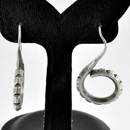 925 Sterling Silver Dangle Earrings Jewelry 9.15 Grams (1 of 3)