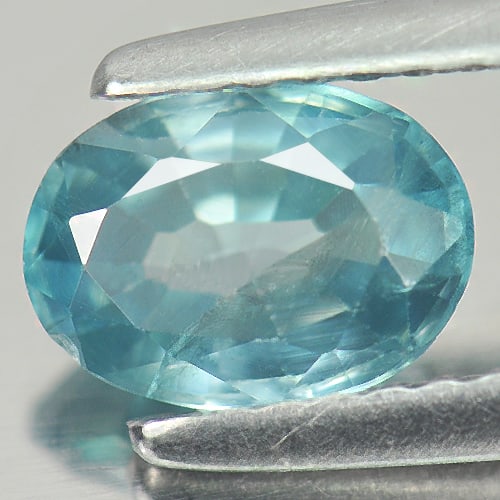 Natural Blue Zircon 1.38 Ct. Oval Shape 7.2 x 5.3 Mm. Gemstone From Cambodia: Product ID: 807720715 Product Name: Natural Zircon Weight: 1.38 CT. Size: 7.2 x 5.3 x 3.3 MM. Shape: Oval Color: Blue Clarity:SI Luster: Good Gems Origin: Cambodia Treatment: Heated Crystal Structure: