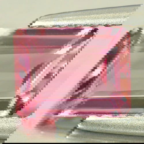 Natural Pink Tourmaline 0.83 Ct. VVS Octagon Shape 6.7 x 5.2 Mm. Gemstone From Mozambique (1 of 3)