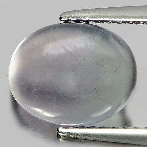 Natural Fluorite 3.48 Ct. Oval Cabochon Shape 10 x 8 Mm. Gemstone From Brazil (1 of 3)