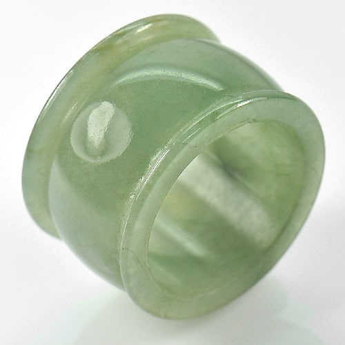 Natural Green Jade Ring 52.95 Ct. Unheated Gemstone Size 10: Product ID: 819803499 Product Name: Natural Jade Weight: 52.95 CT. Size: Size 10 MM. Shape: See As On Picture Color: White Green Clarity:Opaque Luster: Good Gems Origin: Thailand Treatment: Unheated C