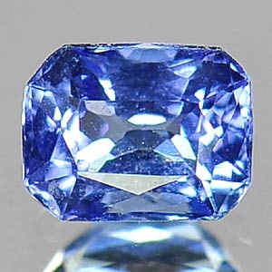 Natural Violetish Blue Tanzanite 0.51 Ct. Octagon Shape 5 x 3.9 Mm. Gemstone From Tanzania: Product ID: 807008089 Product Name: Natural Tanzanite Weight: 0.51 CT. Size: 5 x 3.9 x 3.1 MM. Shape: Octagon Color: Violetish Blue Clarity:SI Luster: Good Gems Origin: Tanzania Treatment: Heated Crys