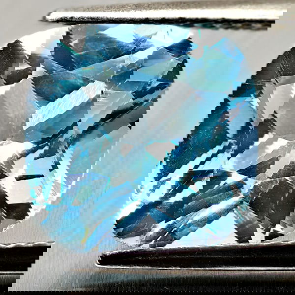 Natural Swiss Blue Topaz 4.62 Ct. Cushion Shape 10.1 Mm Gemstone From Brazil: Product ID: 807167895 Product Name: Natural Blue Topaz Weight: 4.62 CT. Size: 10.1 x 10.1 x 6.2 MM. Shape: Cushion Shape Color: Swiss Blue Clarity:VSI Luster: Good Gems Origin: Brazil Treatment: Treat